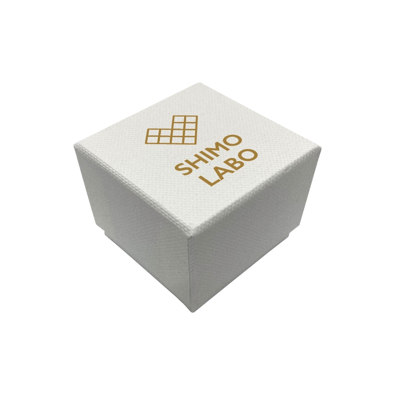 【オリジナル印刷】ジュエリーBOX REP216　白 1色印刷　60個