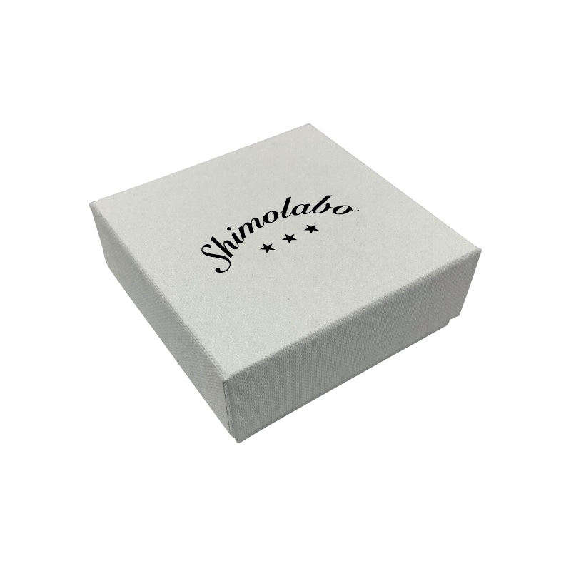 【オリジナル印刷】ジュエリーBOX REP217　白 1色印刷　60個