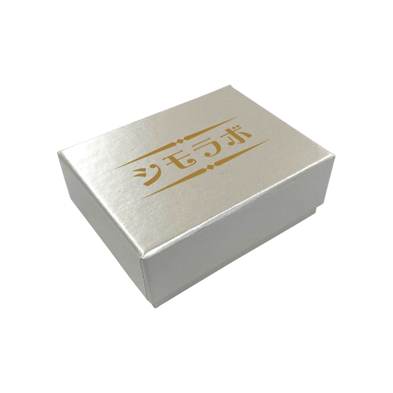 【オリジナル印刷】ジュエリーBOX RE87　パール 1色印刷　60個
