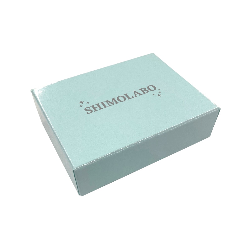 【オリジナル印刷】ジュエリーBOX F67　ブルー 1色印刷　120個