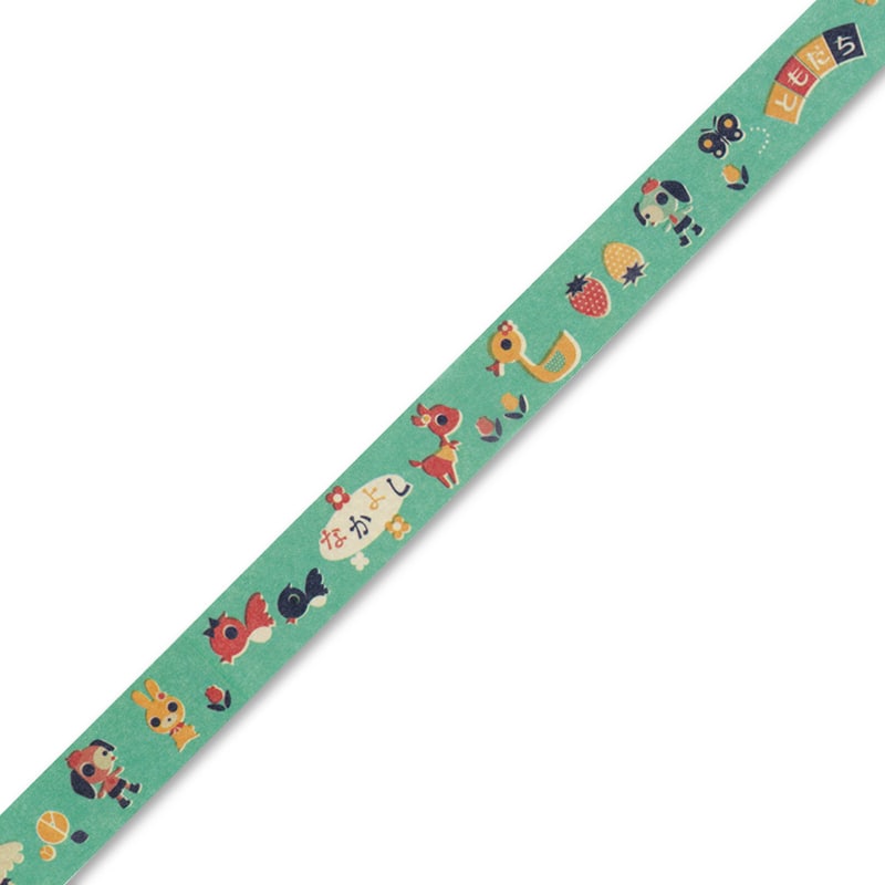 【オリジナル印刷】ドリームマスキングテープ 20mm×10M巻 4色印刷　ロット29巻