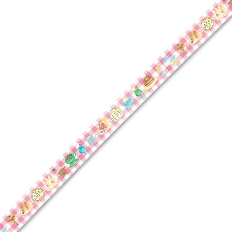 【オリジナル印刷】ドリームマスキングテープ 25mm×10M巻 4色印刷　ロット118巻