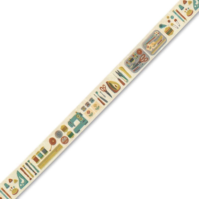 【オリジナル印刷】ドリームマスキングテープ 30mm×10M巻 4色印刷　ロット9巻