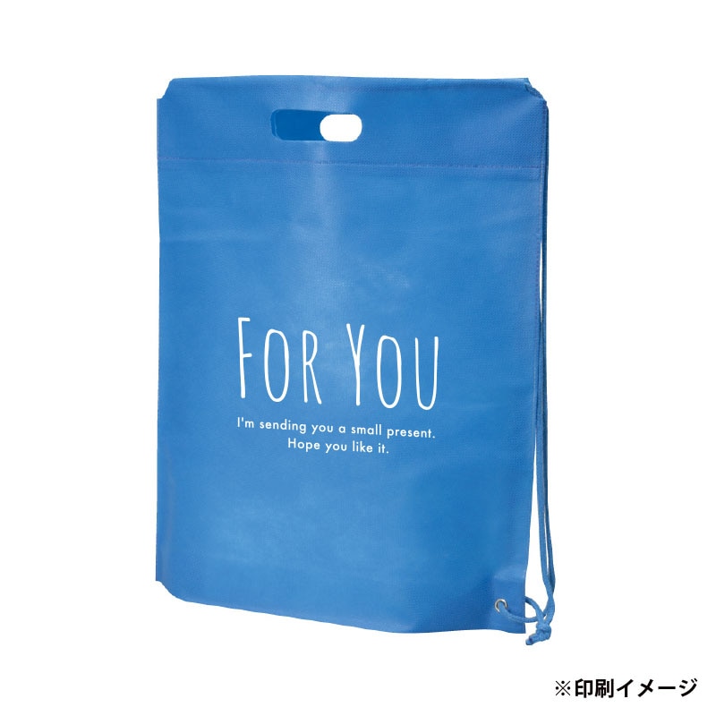 【オリジナル印刷】不織布片面1色印刷 ショルダーバッグ 全11色 SW4049 ロット500枚