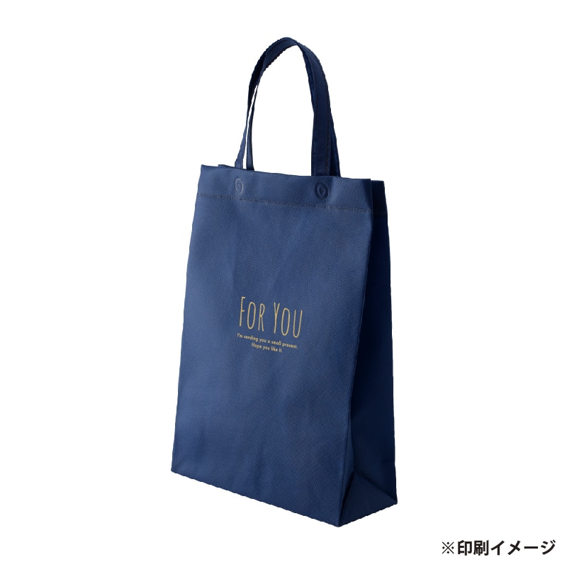 【オリジナル印刷】不織布片面1色印刷 マチ付バッグ大 全7色 SW4532 ロット500枚