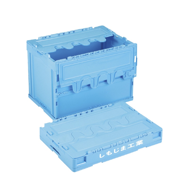 【オリジナル印刷】折りコン CFS61NR ブルー 1色印刷 20個