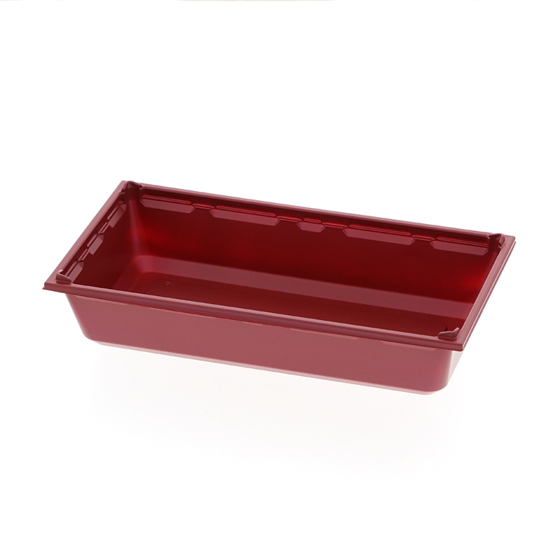 【オリジナル印刷】弁当容器 ワン折重 73×38 A赤底 400枚 パーツのみ・名入れ不可