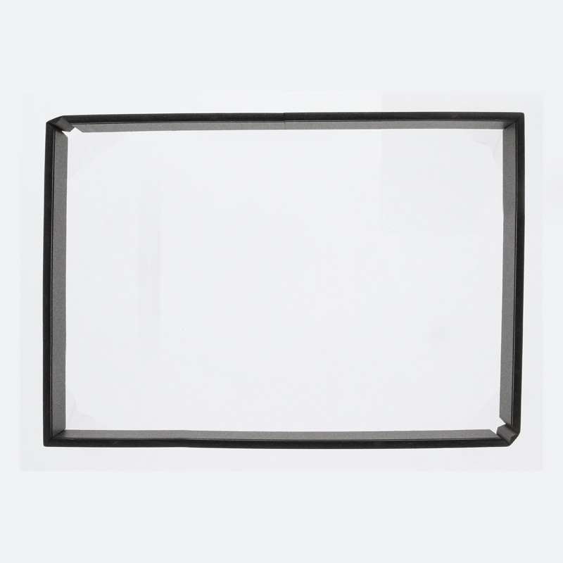 【オリジナル印刷】弁当容器 ワン折重 90×60(50) 縁 黒焼杉 200枚 パーツのみ・名入れ不可