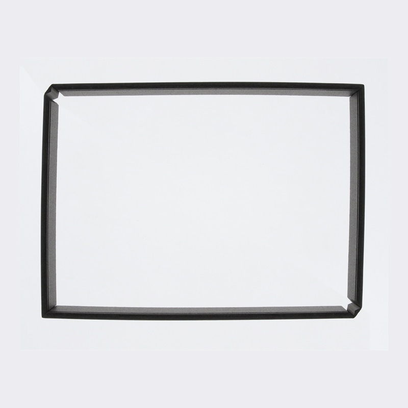 【オリジナル印刷】弁当容器 ワン折重 81×55(45) 縁 黒焼杉 200枚 パーツのみ・名入れ不可