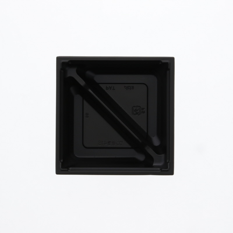 【オリジナル印刷】弁当容器　ワン折重 41S 黒底　400枚　パーツのみ・名入れ不可