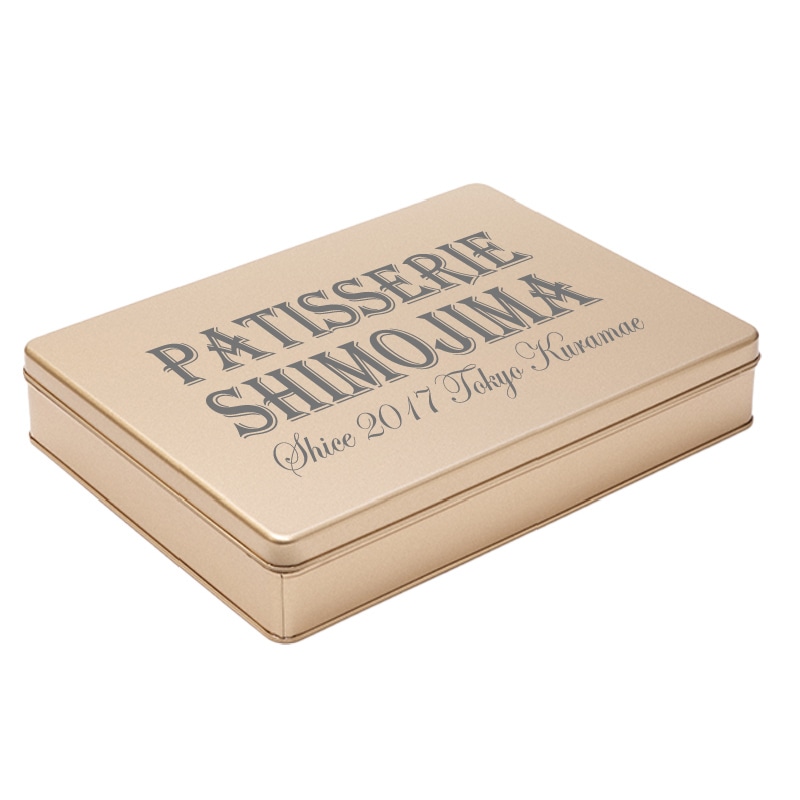 【オリジナル印刷】特注ワーク缶 シルク1色印刷 ローズピンク　22個