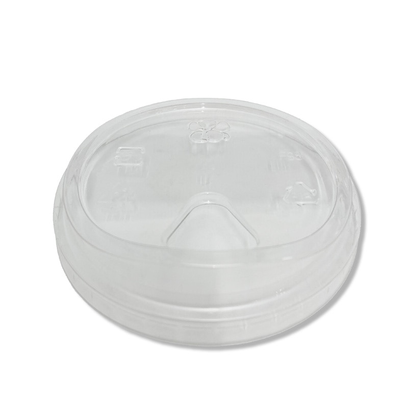【オリジナル印刷】バイオPETダイレクトリッド 16oz用蓋 変形抜き付き　500個