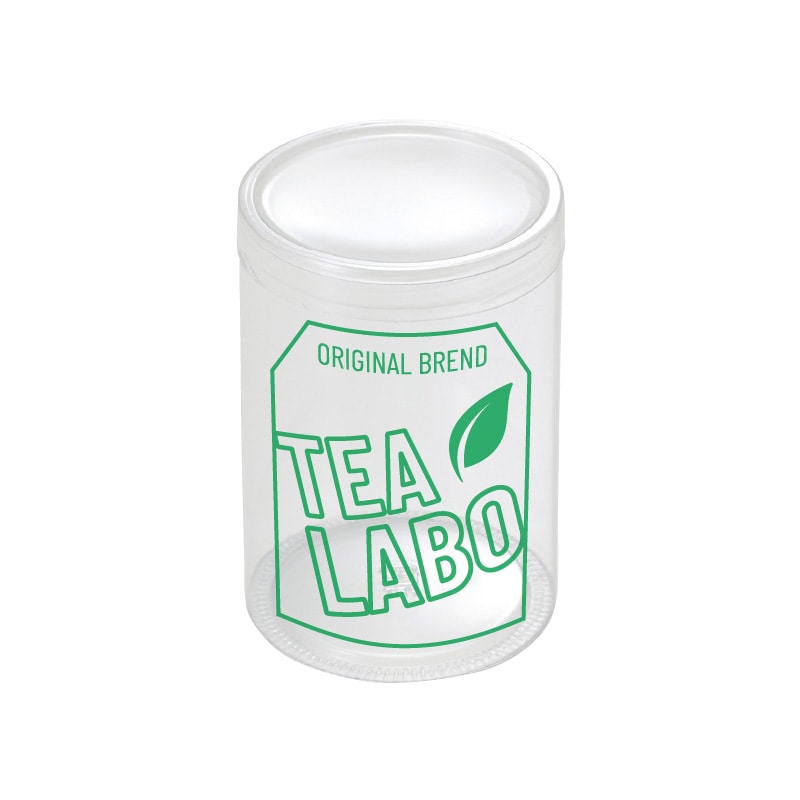 【オリジナル印刷】円筒ケース 直径70×高さ100mm シルク1色印刷　500個