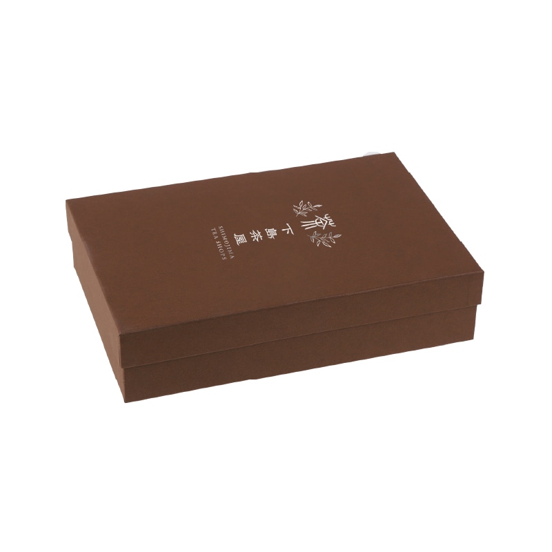 【オリジナル印刷】ギフトBOX ベーシックフェザー　M1253 箔押し1色　100個