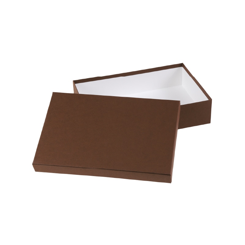 【オリジナル印刷】ギフトBOX ベーシックフェザー　M1253 箔押し1色　100個