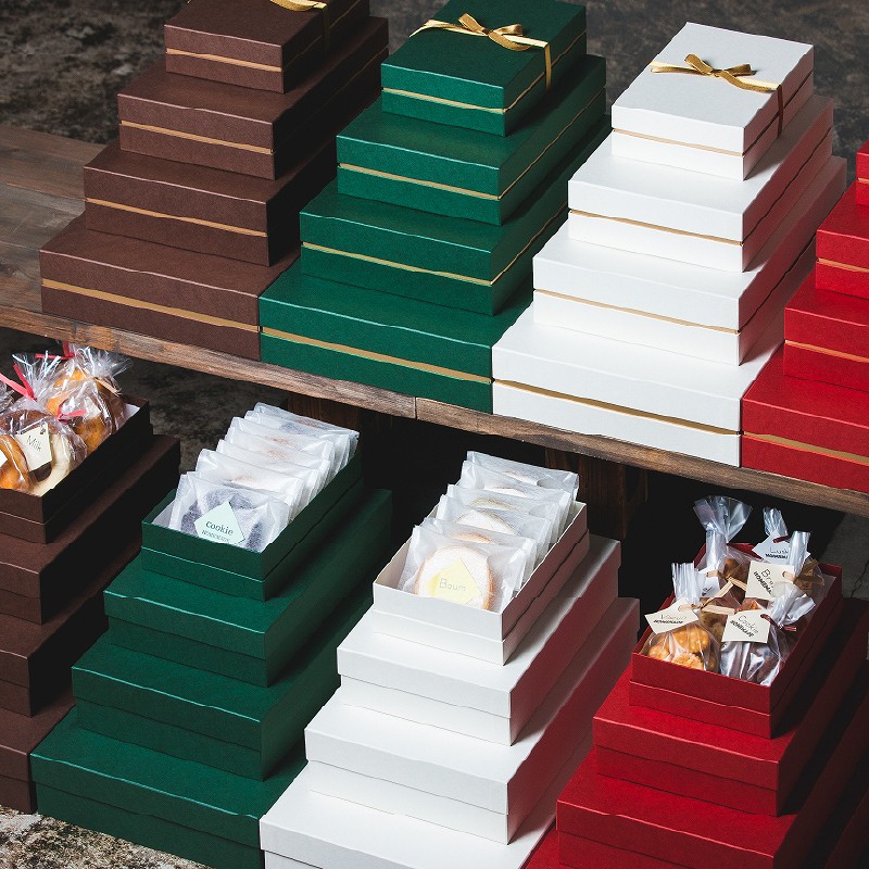 【オリジナル印刷】ギフトBOX ベーシックコンビA　M1053 箔押し1色　300個