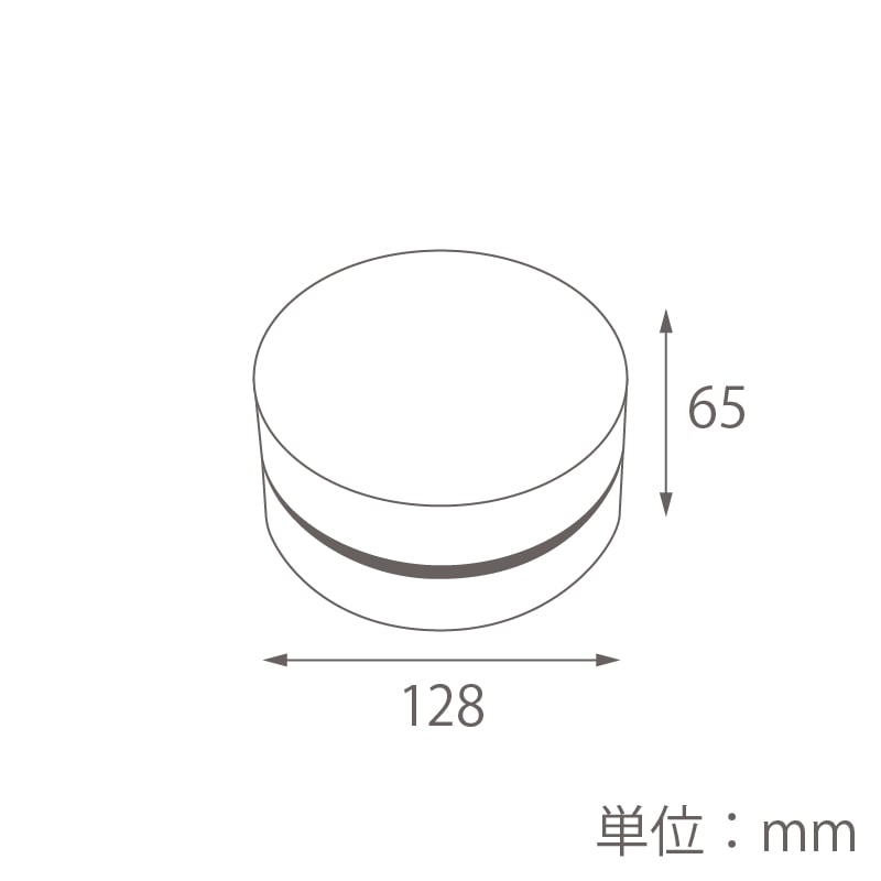 【オリジナル印刷】ギフトBOX サークルコンビA　S1410 箔押し1色　500個