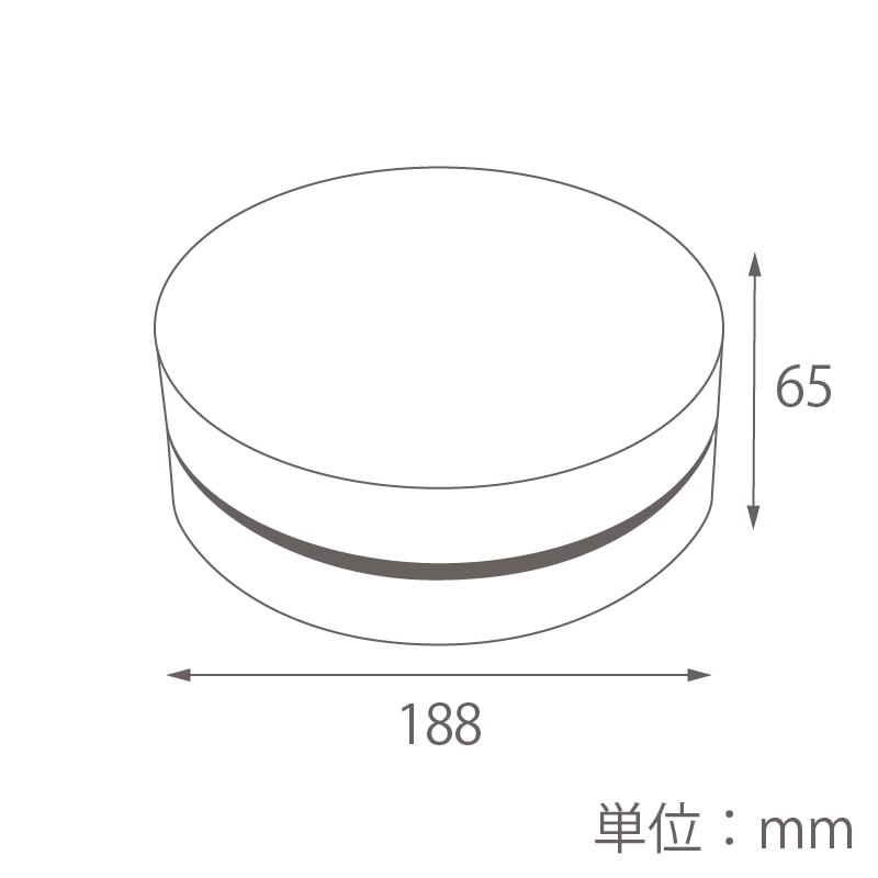 【オリジナル印刷】ギフトBOX サークルコンビA L1411 箔押し1色 300個