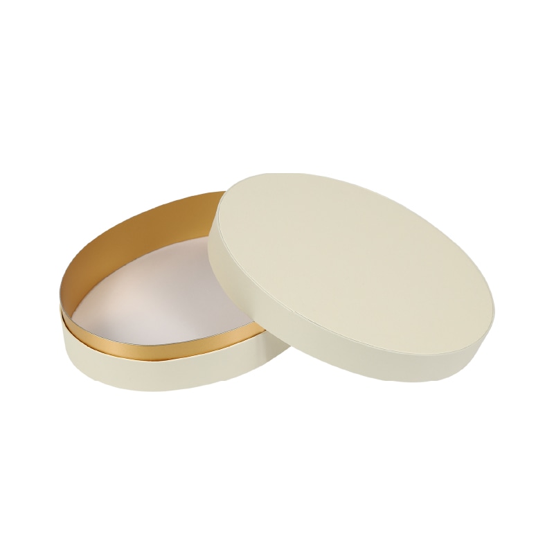 【オリジナル印刷】ギフトBOX オーバルコンビA　M1421 箔押し1色　300個