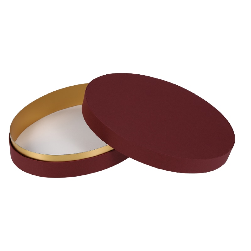 【オリジナル印刷】ギフトBOX オーバルコンビA　L1422 箔押し1色　300個