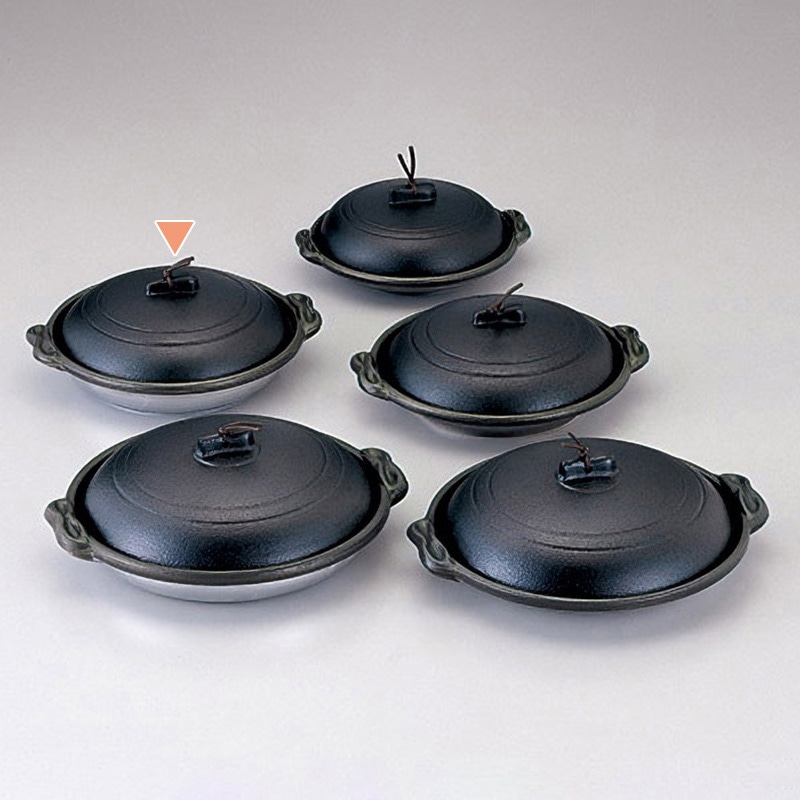 マイン 庵陶板 深皿 黒 φ16 M10-559 1個(ご注文単位1個)【直送品】