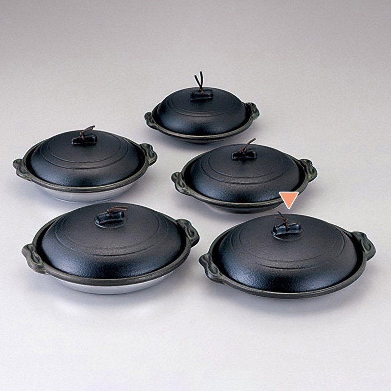 マイン 庵陶板 浅皿 黒 φ18 M10-560 1個(ご注文単位1個)【直送品】