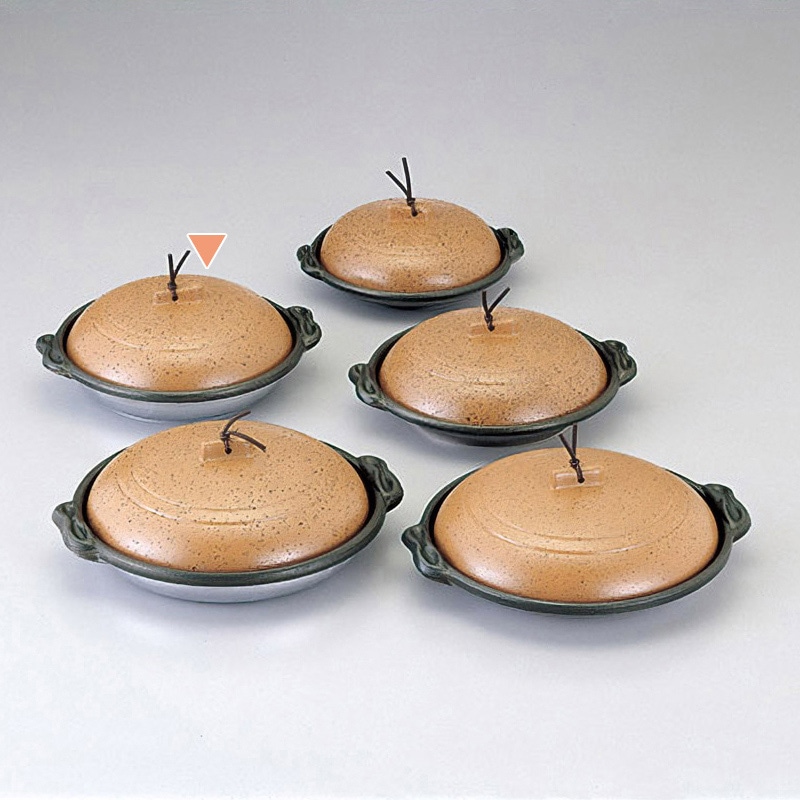 マイン 庵陶板 深皿 アカネ φ16 M10-564 1個（ご注文単位1個）【直送品】