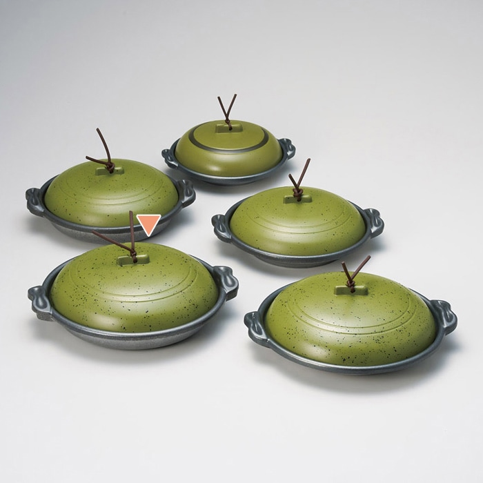 マイン 庵陶板 深皿 うぐいす φ18 M10-571 1個(ご注文単位1個)【直送品】