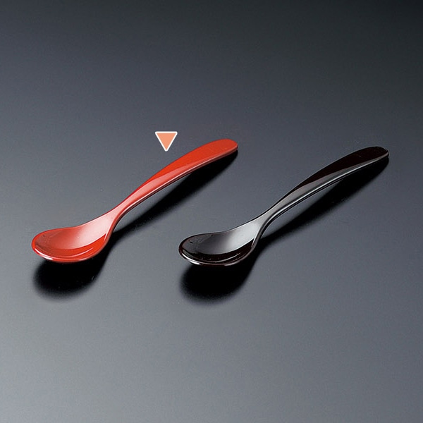 マイン スプーン 朱赤 M10-956 1個(ご注文単位20個)【直送品】