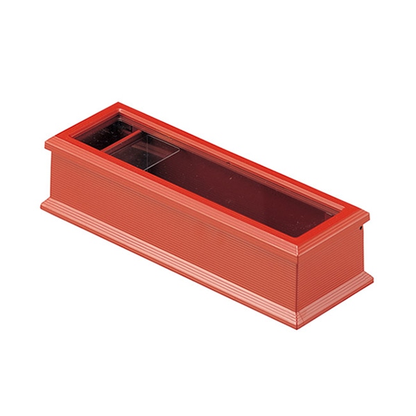 マイン 箸箱 赤 M10-978 1個（ご注文単位1個）【直送品】