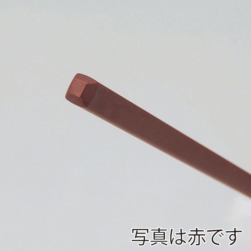 マイン SPS樹脂箸 四角 21cm 茶 M10-986 10膳/袋(ご注文単位10袋)【直送品】