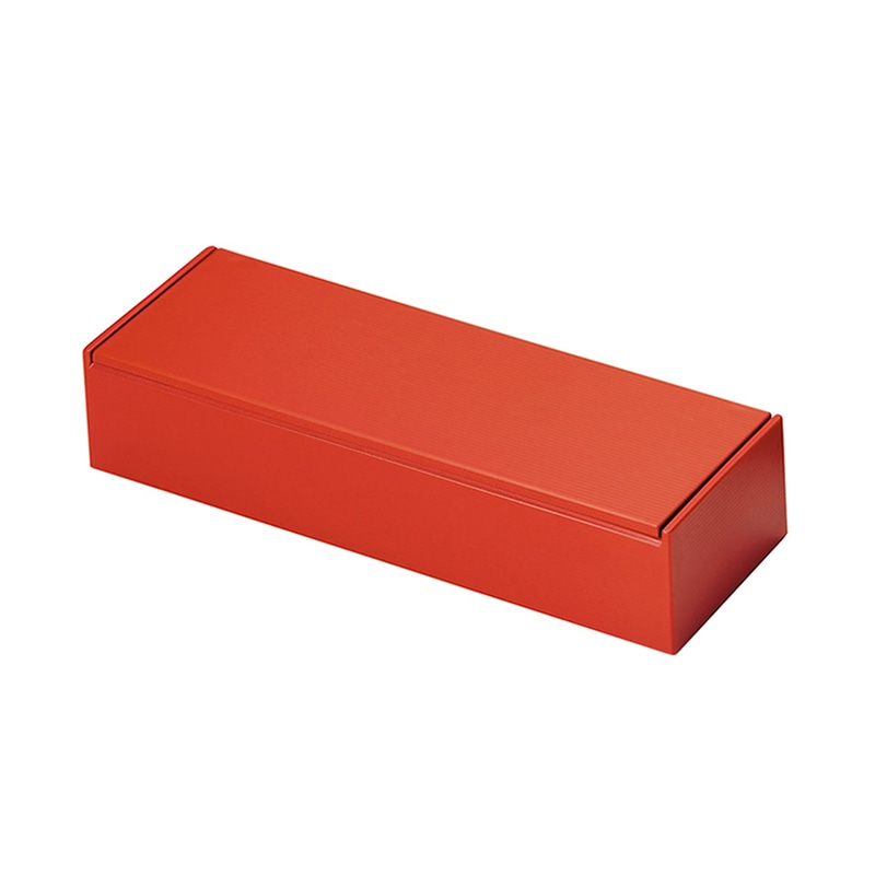 マイン 箸箱 葵 赤 ようじ入付 M11-160 1個（ご注文単位1個）【直送品】