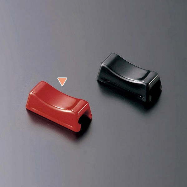 マイン 箸置き 小 赤 10個入 M11-191 1袋（ご注文単位1袋）【直送品】