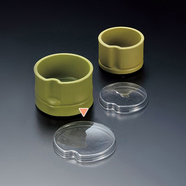 マイン 珍味入れ 竹 蓋 大用 透明 10個入 M11-349 1袋(ご注文単位1袋)【直送品】