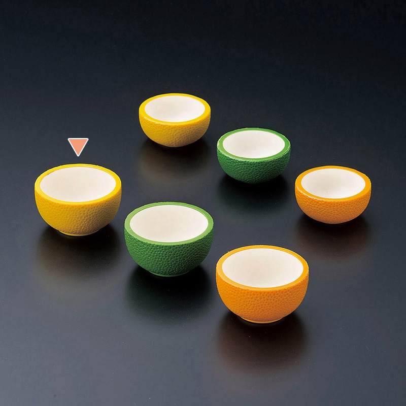 マイン 珍味入れ ゆず 大 100個入 M11-361 1袋(ご注文単位1袋)【直送品】