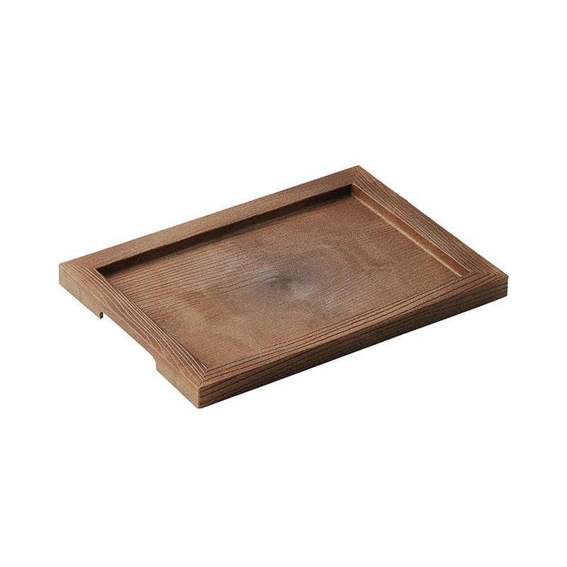 マイン ココプレート トレー 小 茶 M11-454 1個（ご注文単位1個）【直送品】