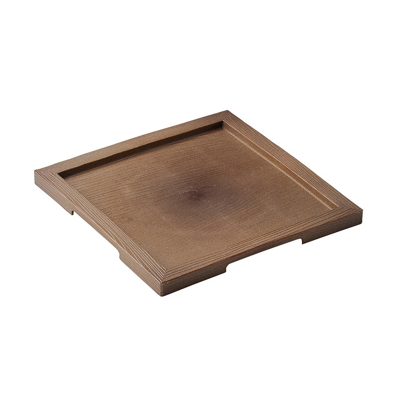 マイン ココプレート トレー 中 茶 M11-457 1個（ご注文単位1個）【直送品】