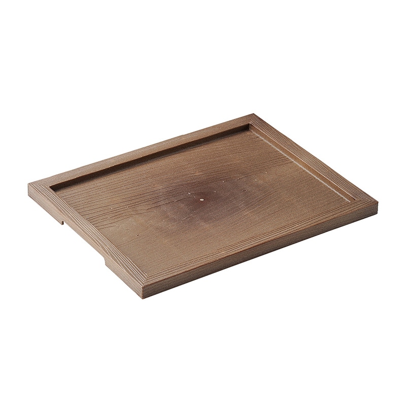 マイン ココプレート トレー 大 茶 M11-460 1個（ご注文単位1個）【直送品】