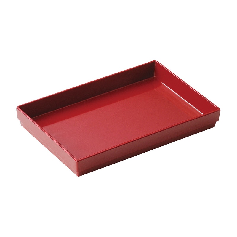 マイン ココプレート 長角大 赤 M11-484 1個（ご注文単位1個）【直送品】