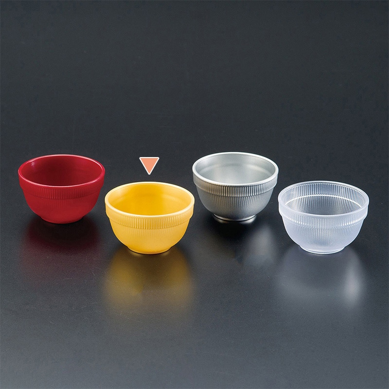 マイン 珍味入れ 丸 金 400個入 M11-493 1袋（ご注文単位1袋）【直送品】