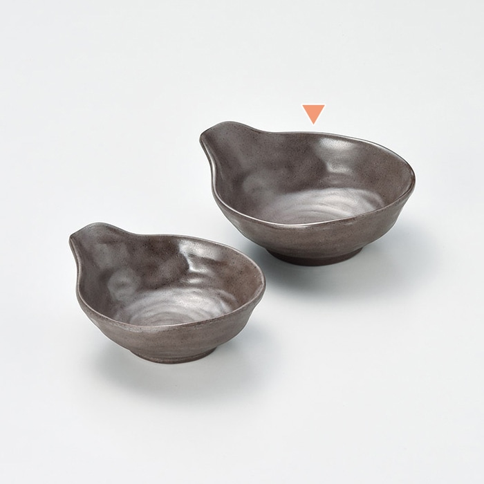 マイン メラミンとん水 大 茶 M11-580 1個（ご注文単位5個）【直送品】