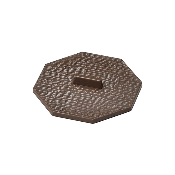 マイン 耐熱むし椀 蓋 小用 茶 M11-640 1個(ご注文単位5個)【直送品】