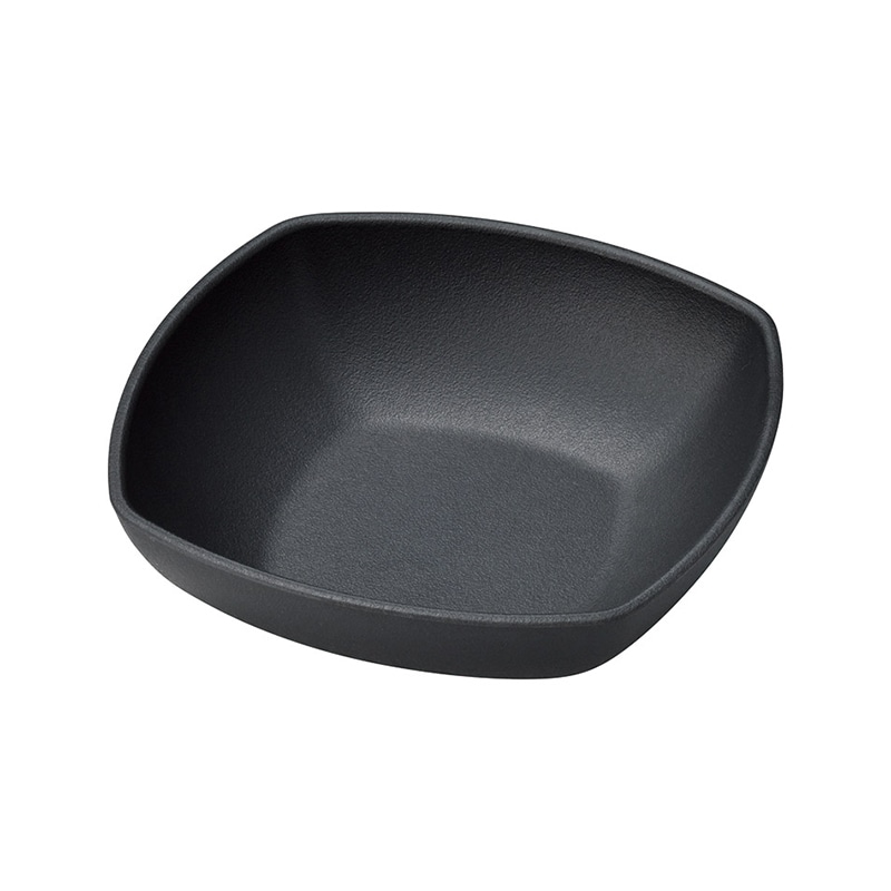 マイン 耐熱角深皿 大 黒 M11-643 1枚(ご注文単位5枚)【直送品】