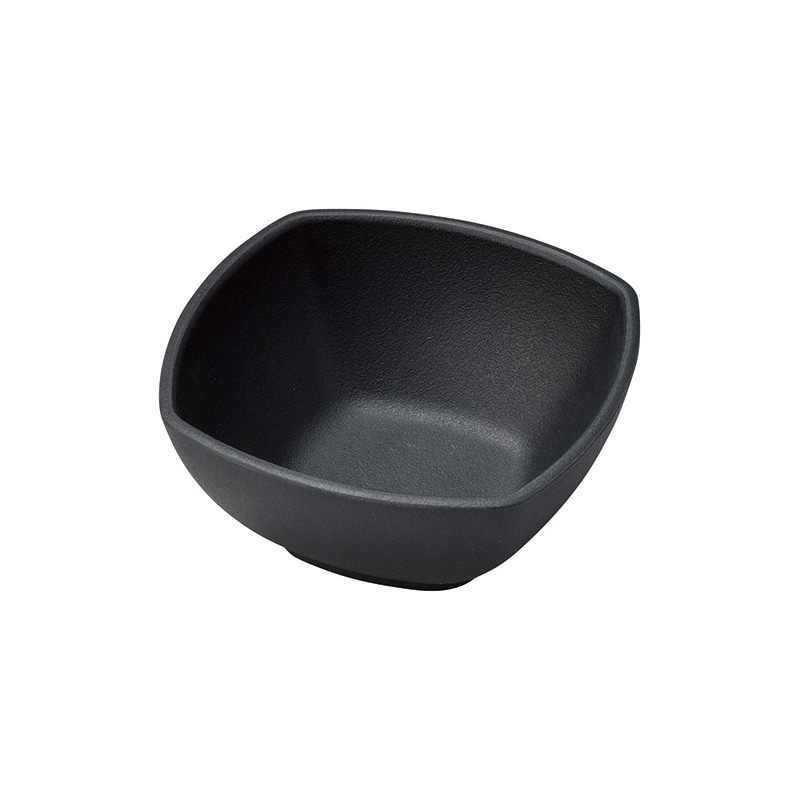 マイン 耐熱角深皿 小 黒 M11-645 1枚(ご注文単位5枚)【直送品】