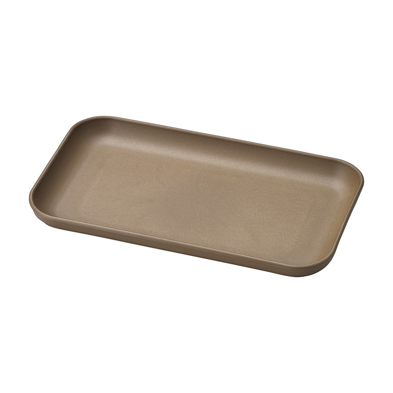 マイン 耐熱角皿 大 チャコールグレー M11-656 1枚（ご注文単位5枚）【直送品】