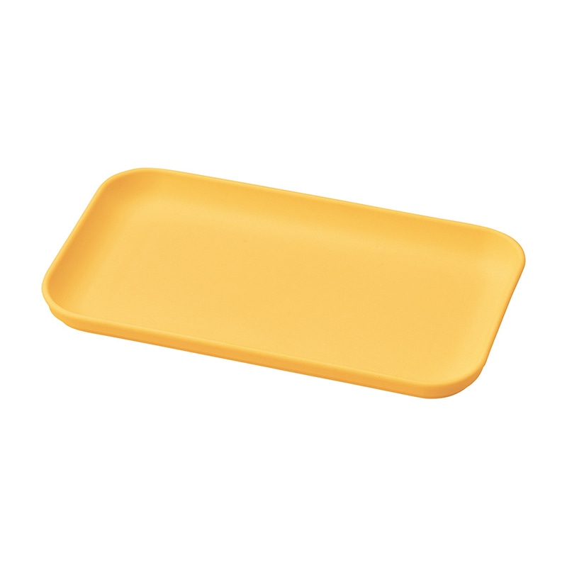 マイン 耐熱角皿 大 マスタード M11-673 1枚（ご注文単位5枚）【直送品】