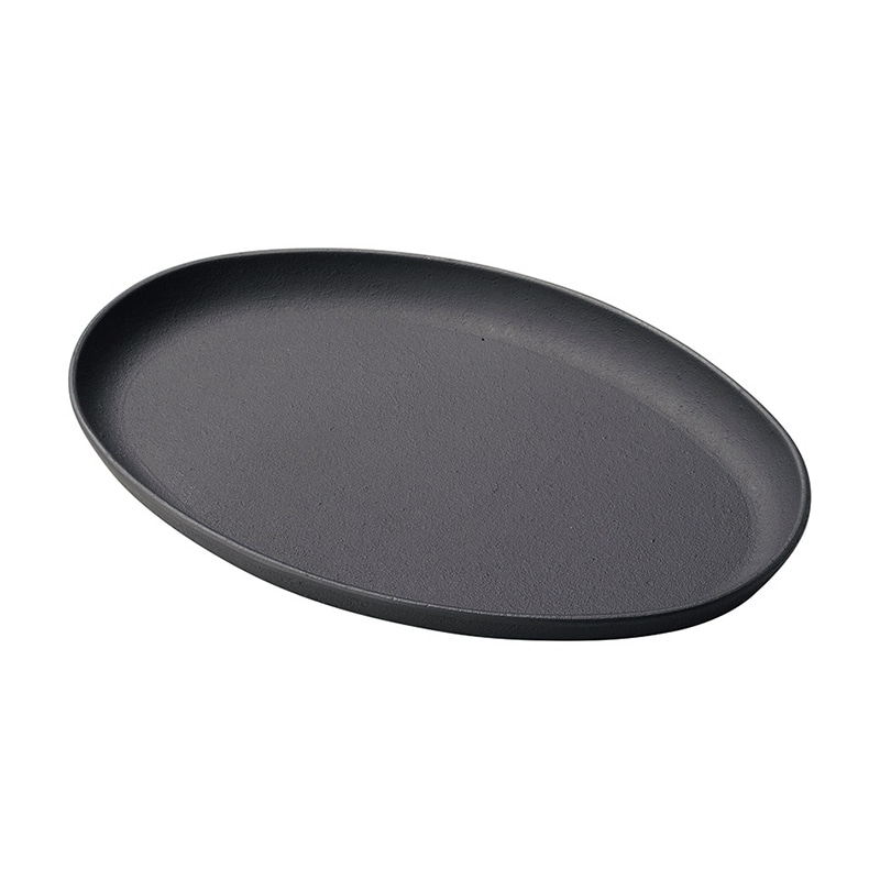 マイン 鉄製ステーキ皿 小判 鋳物 M20-725 1枚（ご注文単位1枚）【直送品】