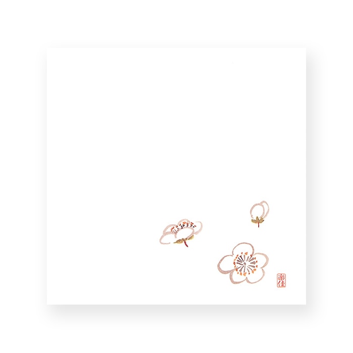 マイン 敷紙 耐油懐敷 18角 梅 100枚入 M30-220 1束（ご注文単位1束）【直送品】