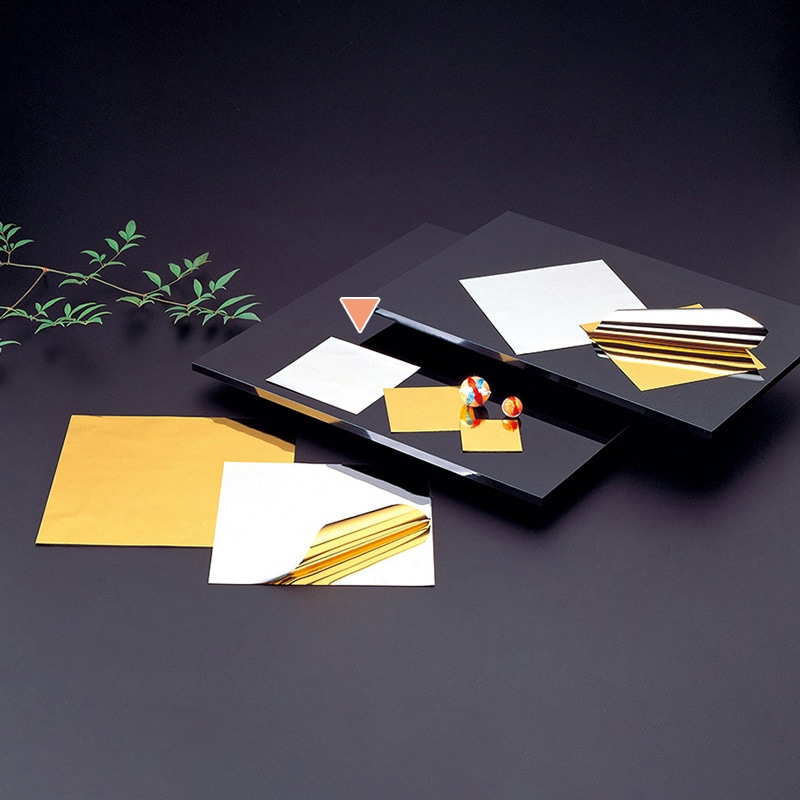 マイン 敷紙 懐敷金銀 12角 500枚入 M30-436 1束（ご注文単位1束）【直送品】