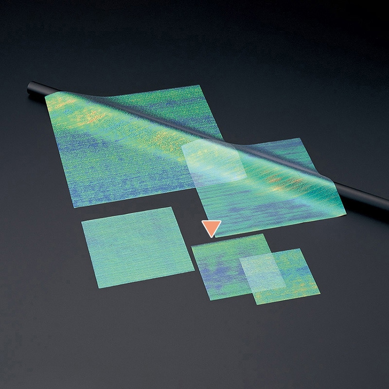 マイン 敷紙 虹の紙 エンボス 12角 200枚入 M30-649 1束（ご注文単位1束）【直送品】